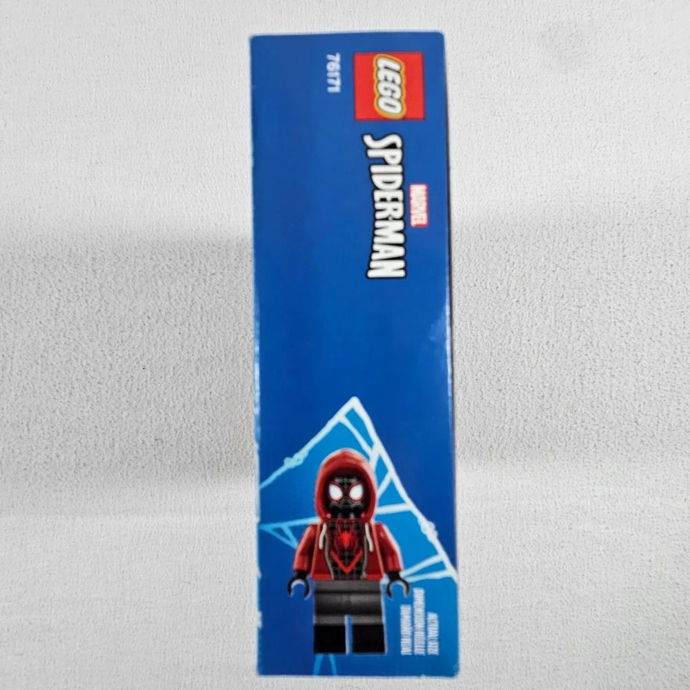 LEGO Miles Morales Mech Armor 76171 Marvel Spider-Man Kids Black Red 125pc New
